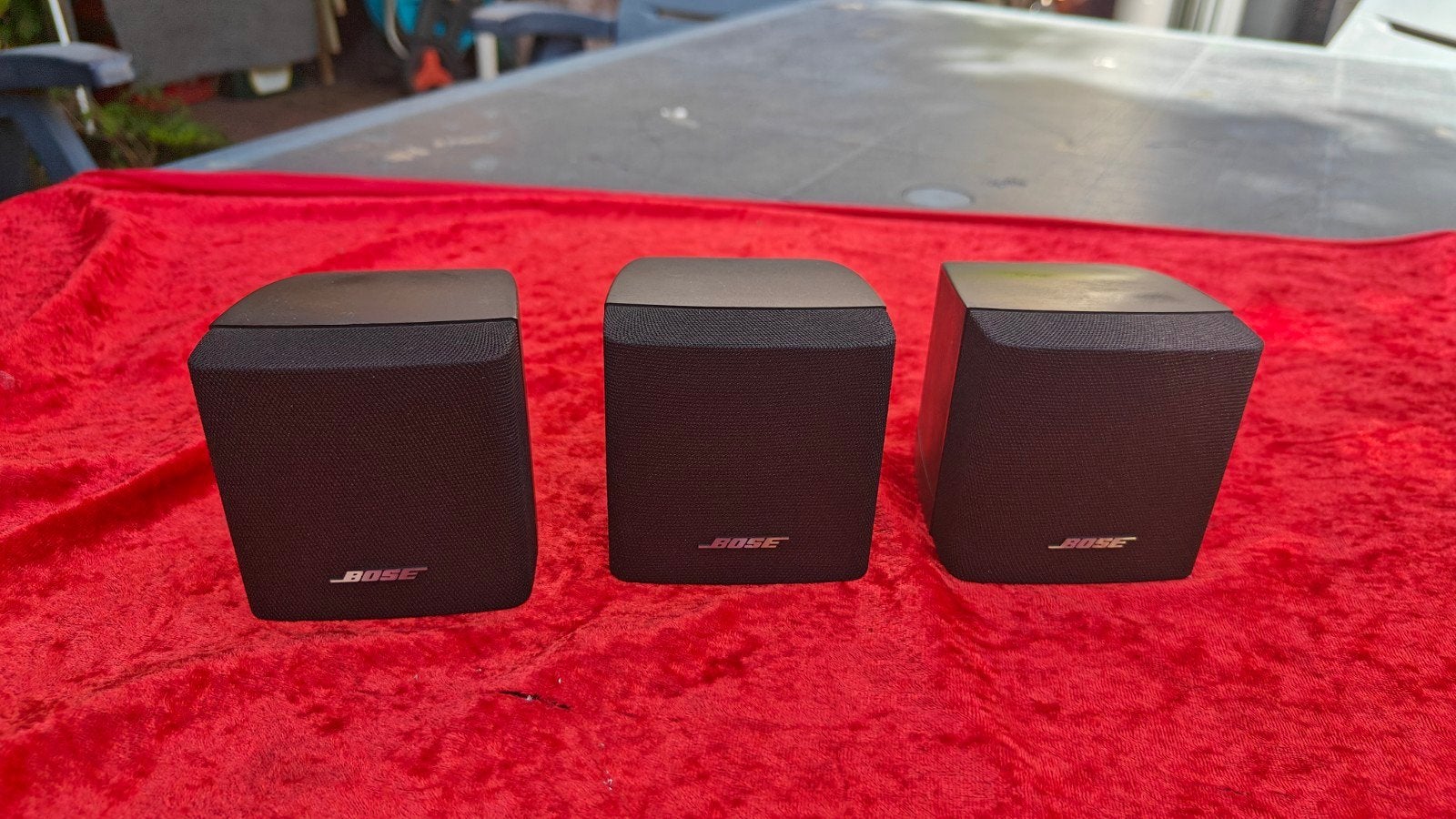 Bose Cube luidsprekers 3x zwart mooie, Overige merken, Soundbar, 70 watt of meer, Ophalen of Verzenden