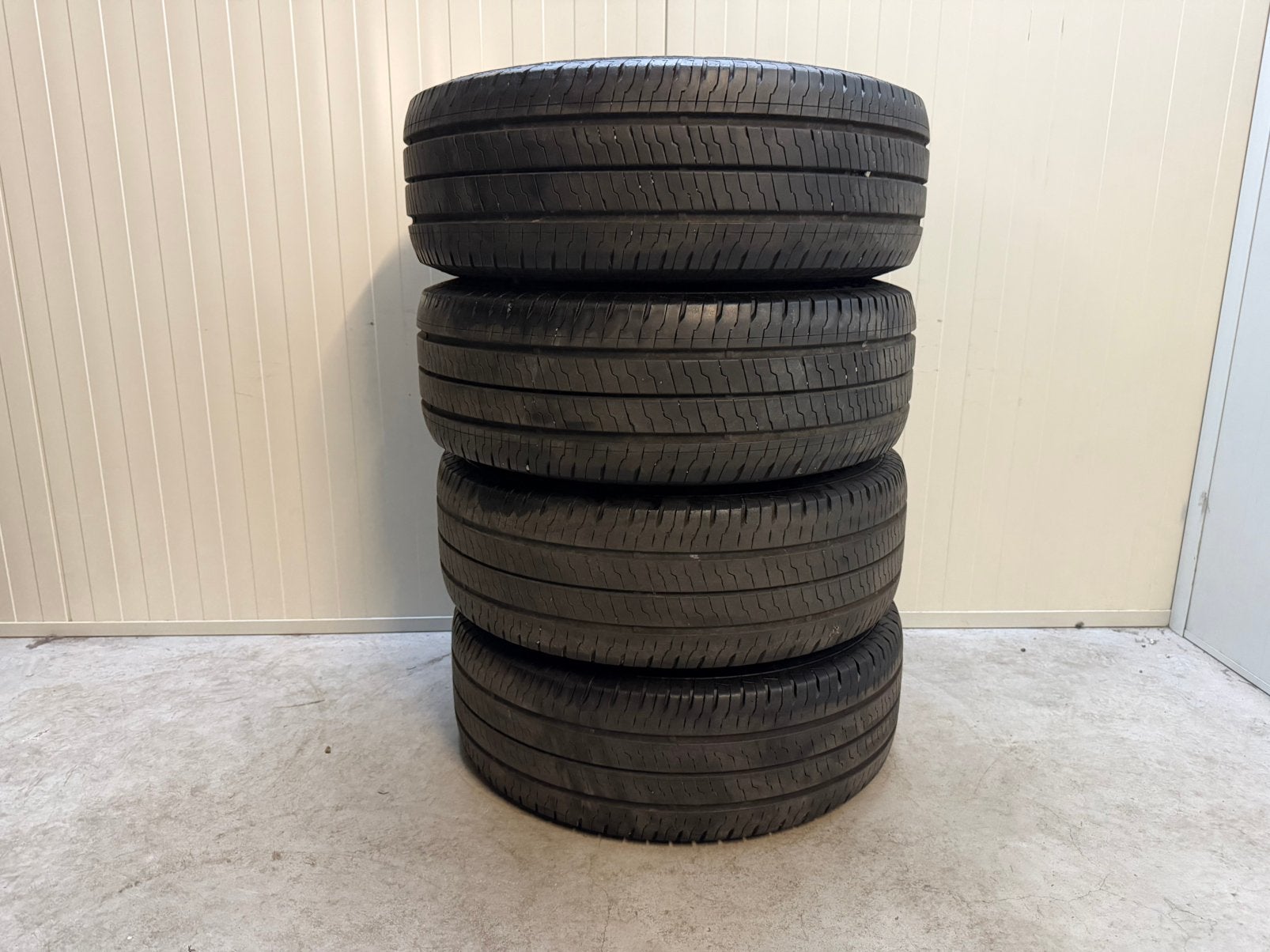 Ford Transit 5x160 staal 16 inch Continental 235/65R16C, Ophalen, Banden en Velgen, 235 mm, **