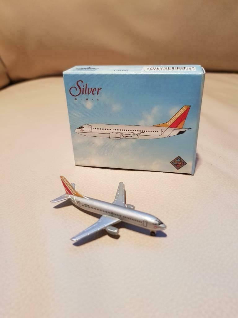 Schabak 1:600 Southwest Airlines B737-300 vliegtuig model!, Verzamelen, Ophalen of Verzenden, Zo goed als nieuw, Schaalmodel