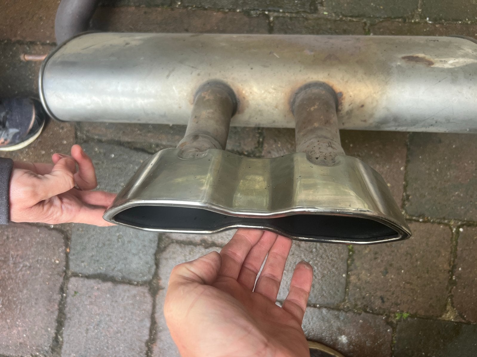 Originele uitlaat Ford Focus ST - Gebruikt, Auto-onderdelen, Uitlaatsystemen, Ophalen, Gebruikt, Ford