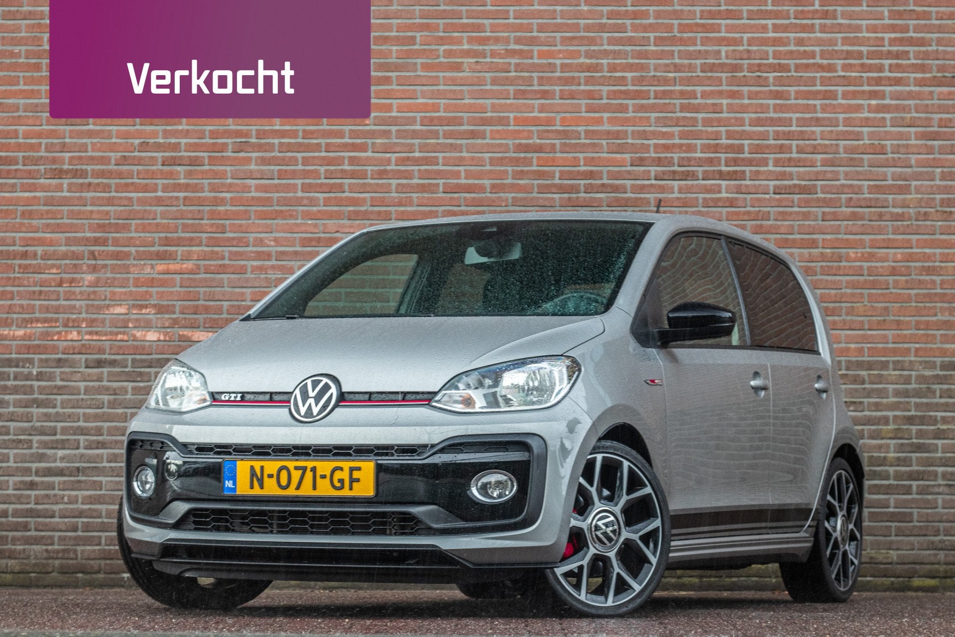 Volkswagen up! 1.0 TSI GTI * VERKOCHT * (bj 2021), Auto's, Voorwielaandrijving, 4 stoelen, 116 pk, Origineel Nederlands