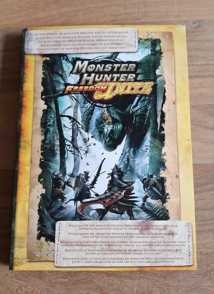 Monster Hunter Freedom Unite - PSP - multiplayer pack, Spelcomputers en Games, Games | Sony PlayStation Portable, 1 speler, Ophalen of Verzenden