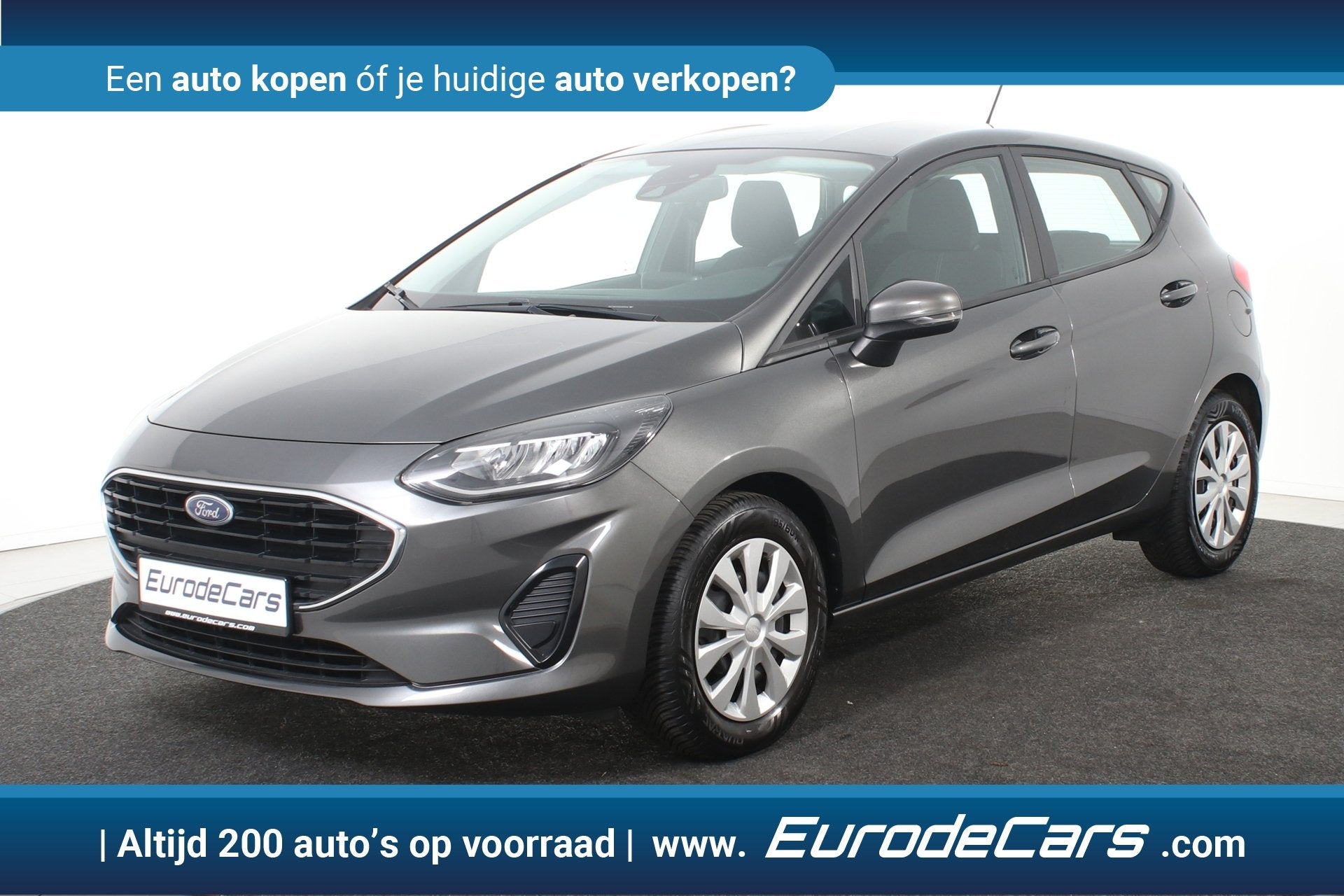 Ford Fiesta Connected *1ste Eigenaar*Navigatie*Stoelverwarmi, Voorwielaandrijving, Dealer onderhouden, Stof, 1064 kg