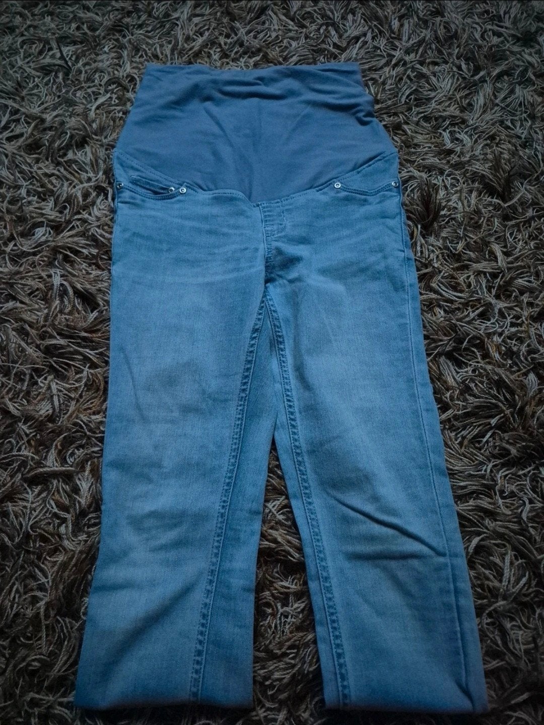 Mama Skinny Zwangerschapsjeans, Ophalen, Zo goed als nieuw, Zwart, Broek of Spijkerbroek