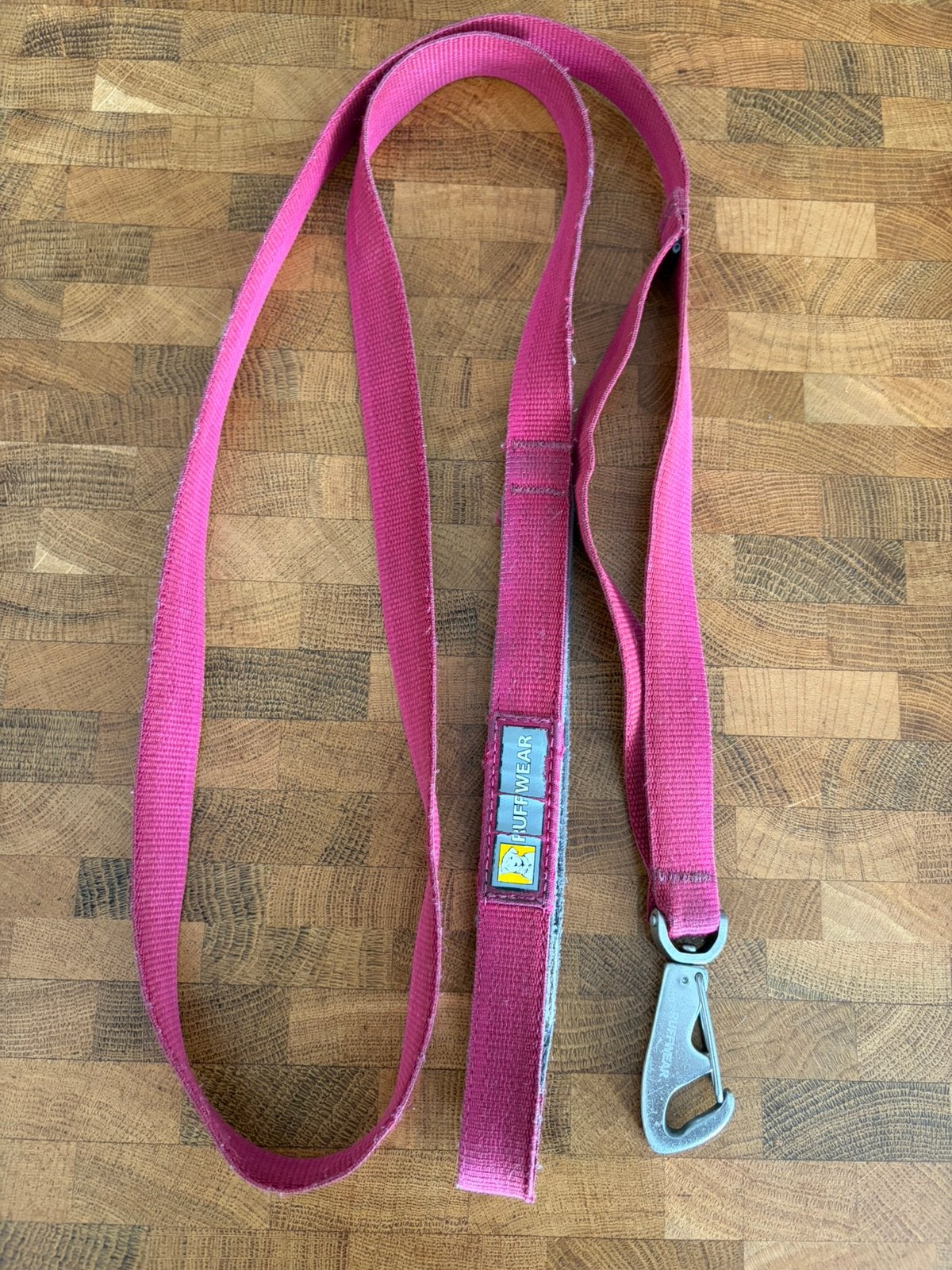 Ruffwear front range hibicus pink lijn leash rose, Dieren en Toebehoren, Ophalen of Verzenden, Gebruikt, Hondenriem