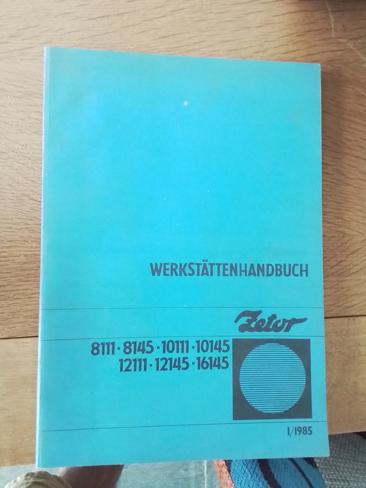 Zetor 8111-16145 ,tractor, werkplaatshandboek 1985, Ophalen of Verzenden, Zo goed als nieuw