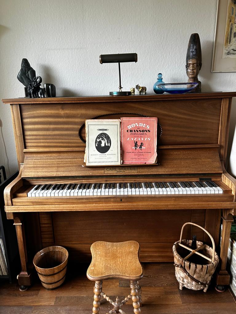 Carl muller piano, Ophalen, Gebruikt, Bruin, Piano