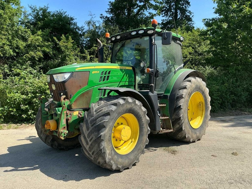 2016 John Deere 6155R Vierwielaangedreven landbouwtractor, Zakelijke goederen, Agrarisch | Tractoren, Gebruikt, John Deere