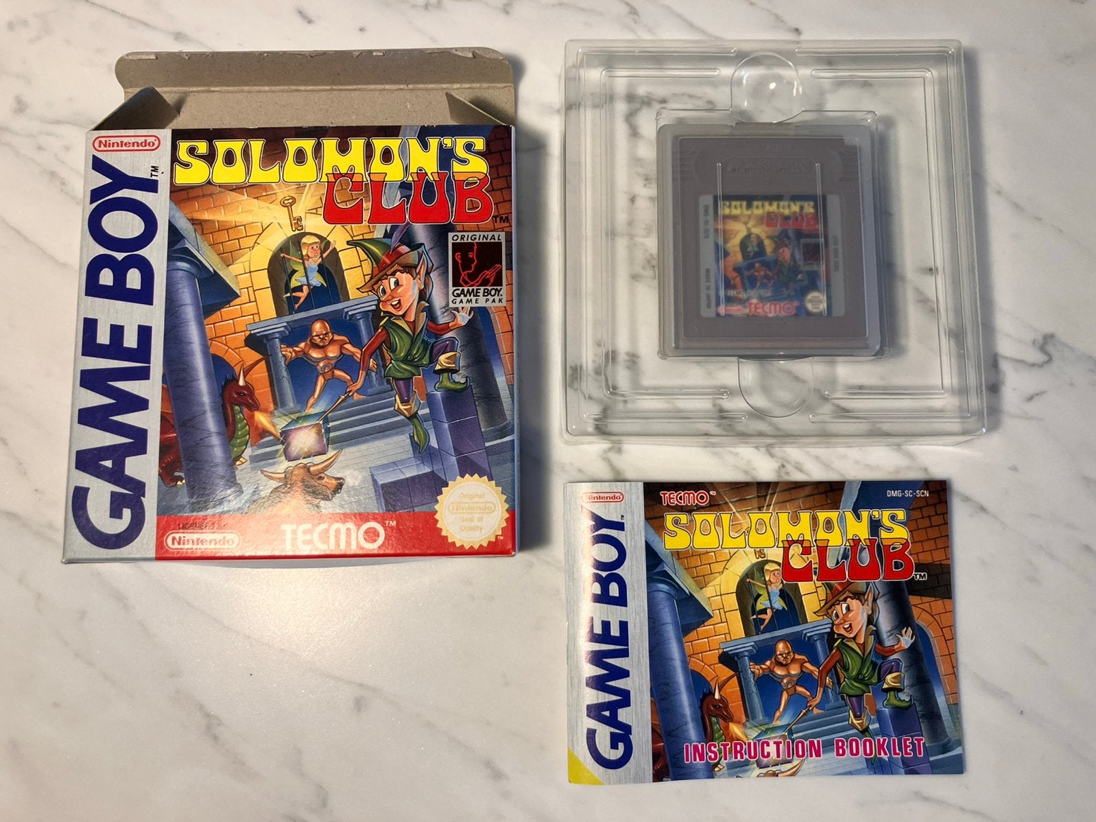 Nintendo GameBoy Salomon’s Club (SCN), Spelcomputers en Games, Games | Nintendo Game Boy, Puzzel en Educatief, 1 speler, Ophalen of Verzenden
