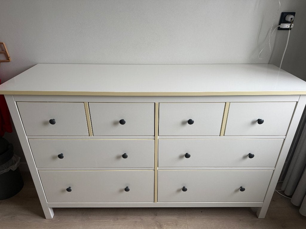 HEMNES ladekast, Ophalen, 100 tot 150 cm, 5 laden of meer, Nieuw