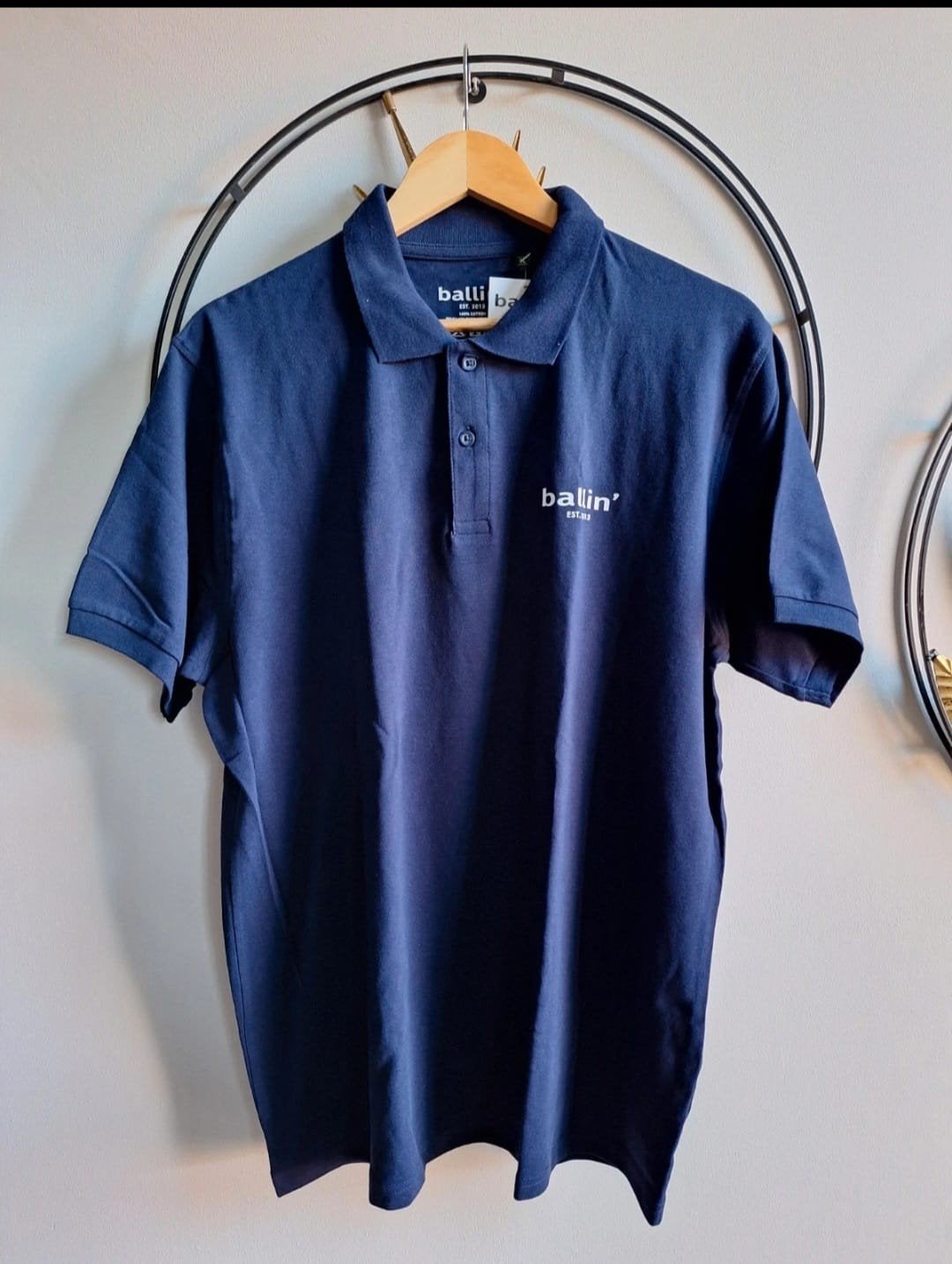 Ballin' Polo Shirt - Nieuw met kaartjes, Blauw, Ophalen of Verzenden, Ballin', Maat 56/58 (XL)