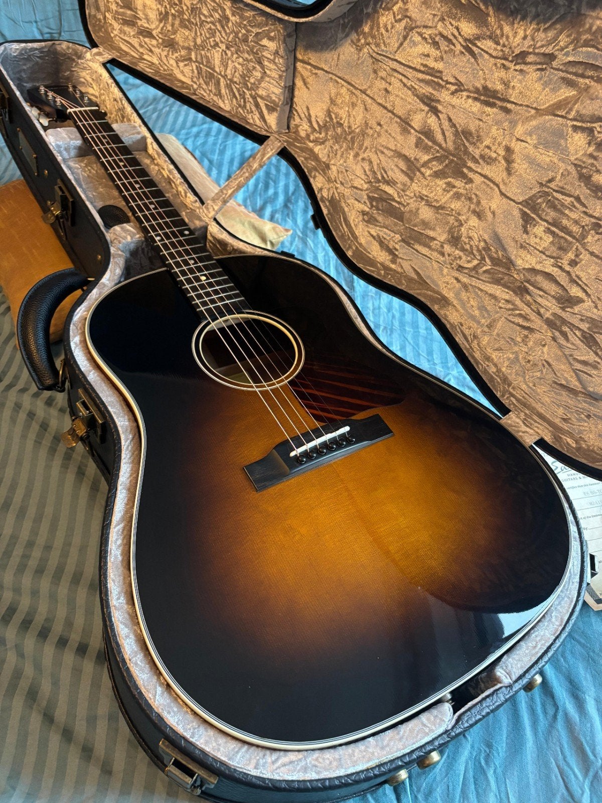 Eastman E6SS-TC, met piezo, Ophalen, Zo goed als nieuw, Western- of Steelstringgitaar, Met koffer