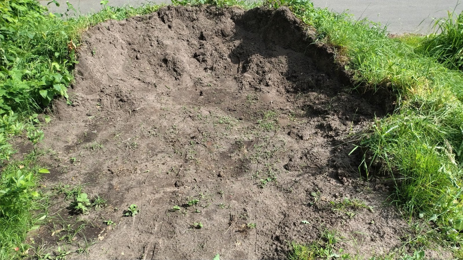 Zwarte grond, Ophalen, Tuinaarde