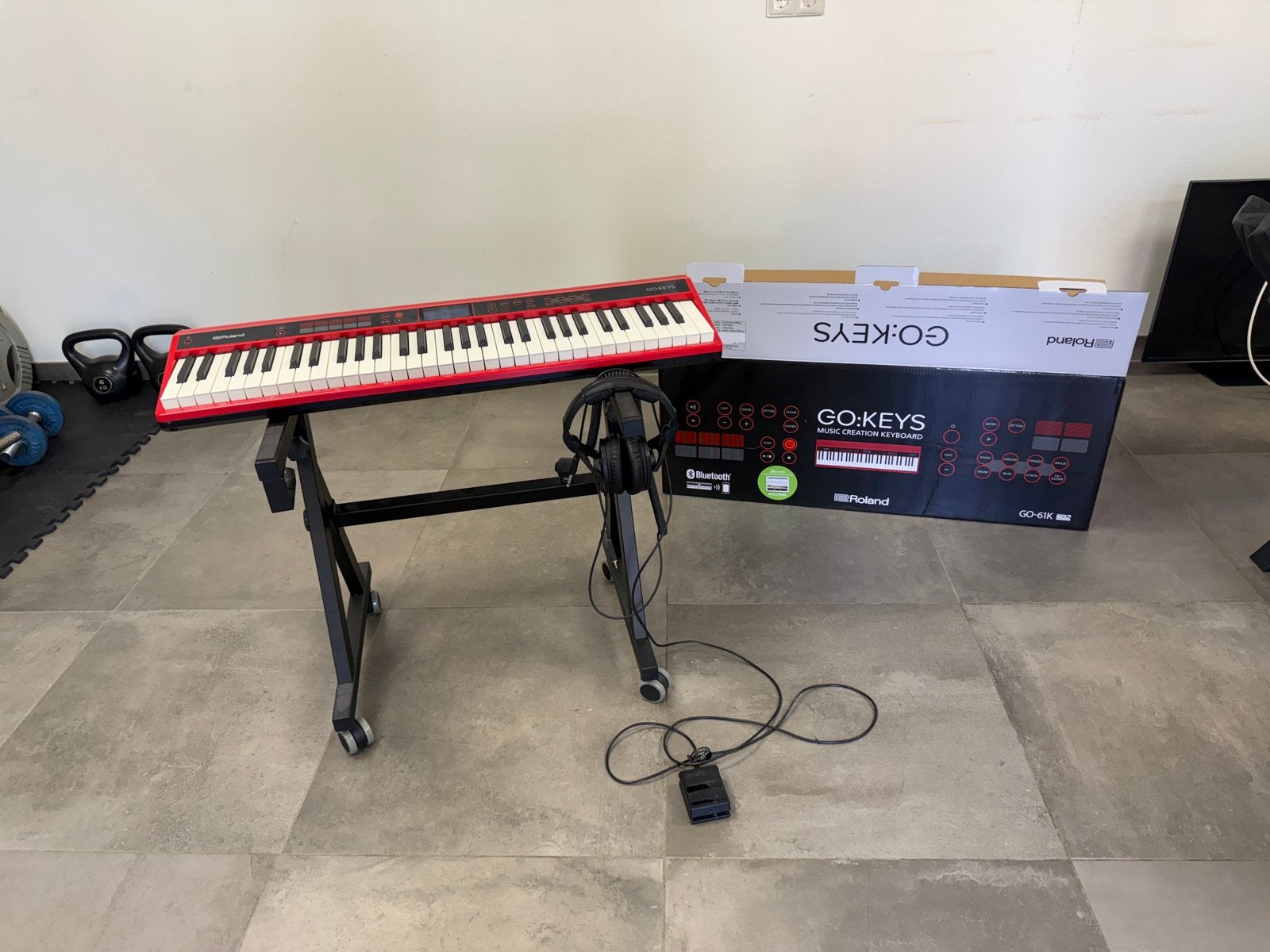 Roland Go Keys keyboard, Ophalen, Zo goed als nieuw, 61 toetsen, Roland