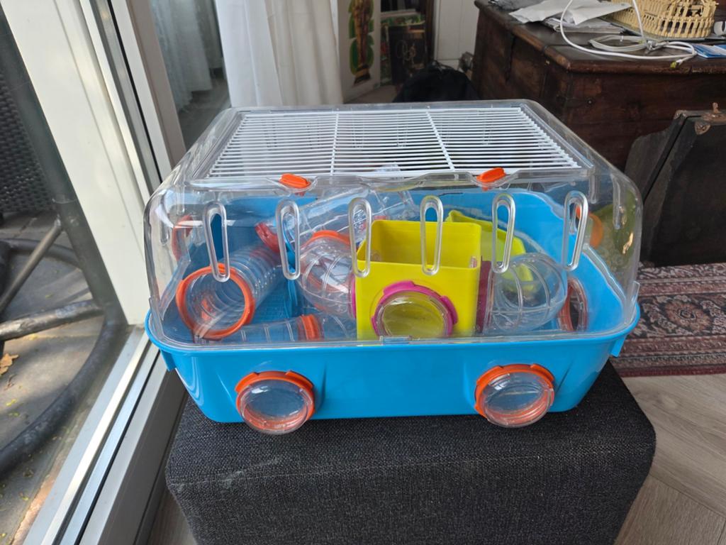 Hamsterkooi, Dieren en Toebehoren, Ophalen of Verzenden, Minder dan 75 cm, Kooi, Minder dan 60 cm