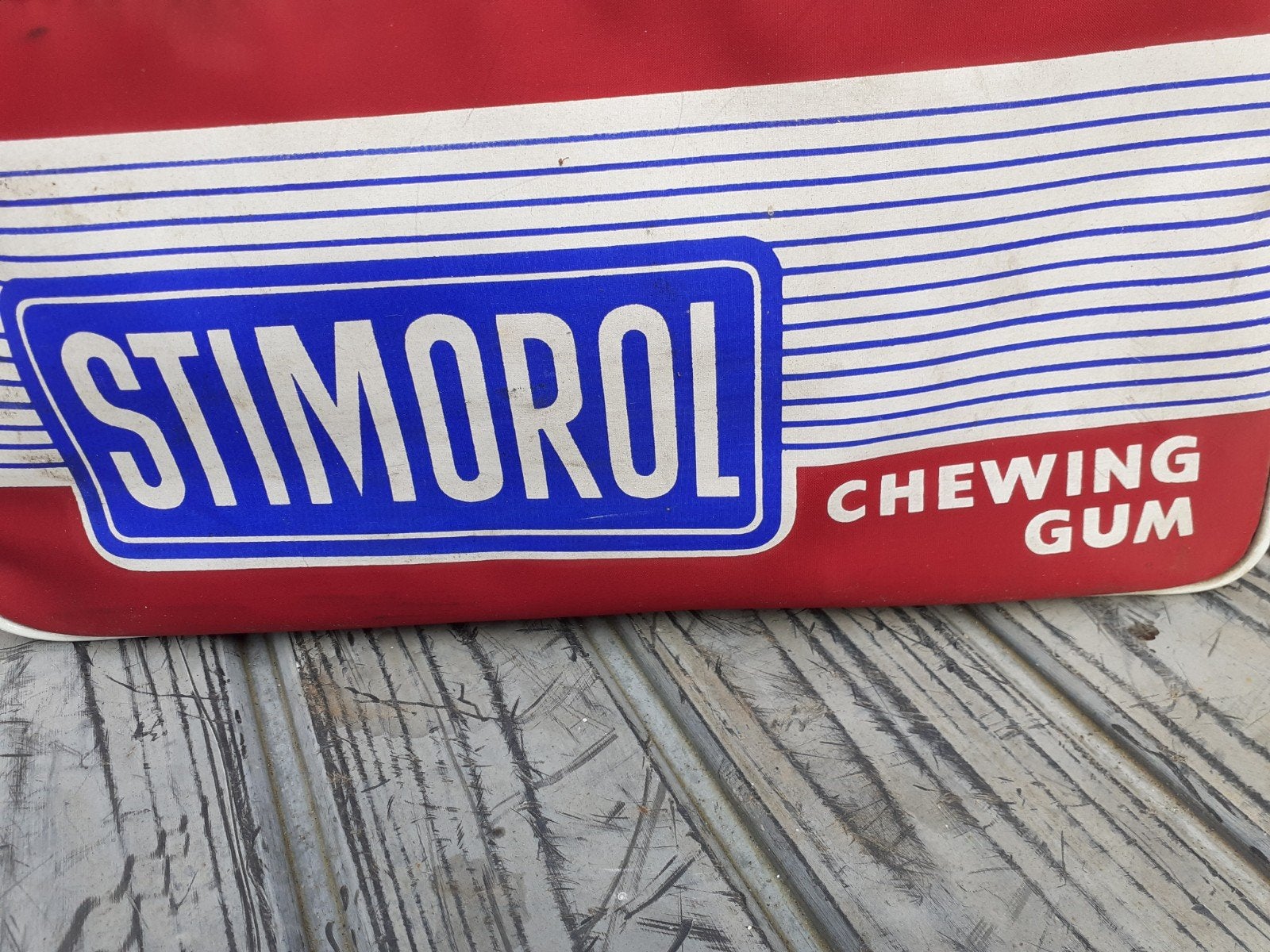 Vintage Stimorol Chewing Gum Schoudertas Jaren '70, Ophalen of Verzenden, Zo goed als nieuw