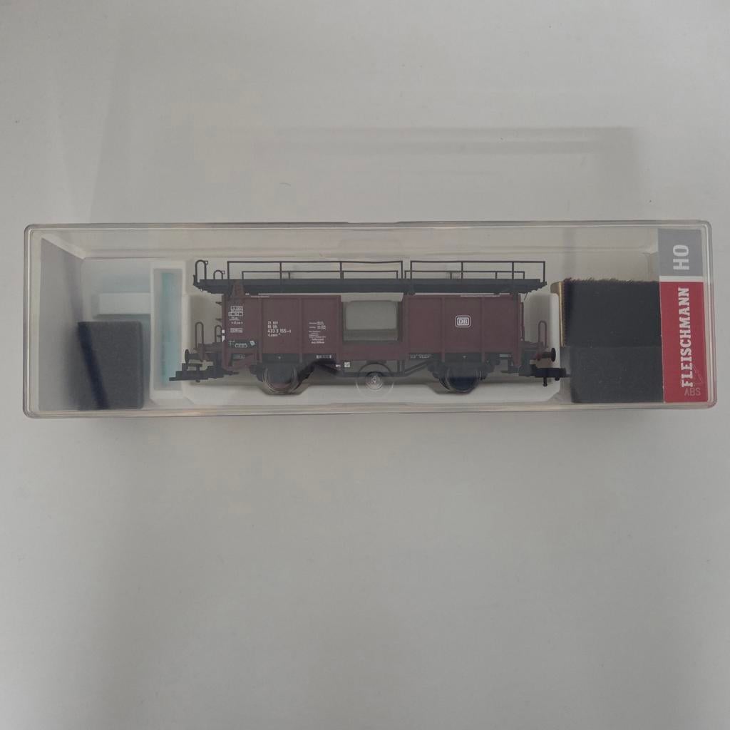 DB Autowagon -5019 en 2 stuks andere goederenwagons, Hobby en Vrije tijd, Modeltreinen | H0, Verzenden, Zo goed als nieuw, Wagon