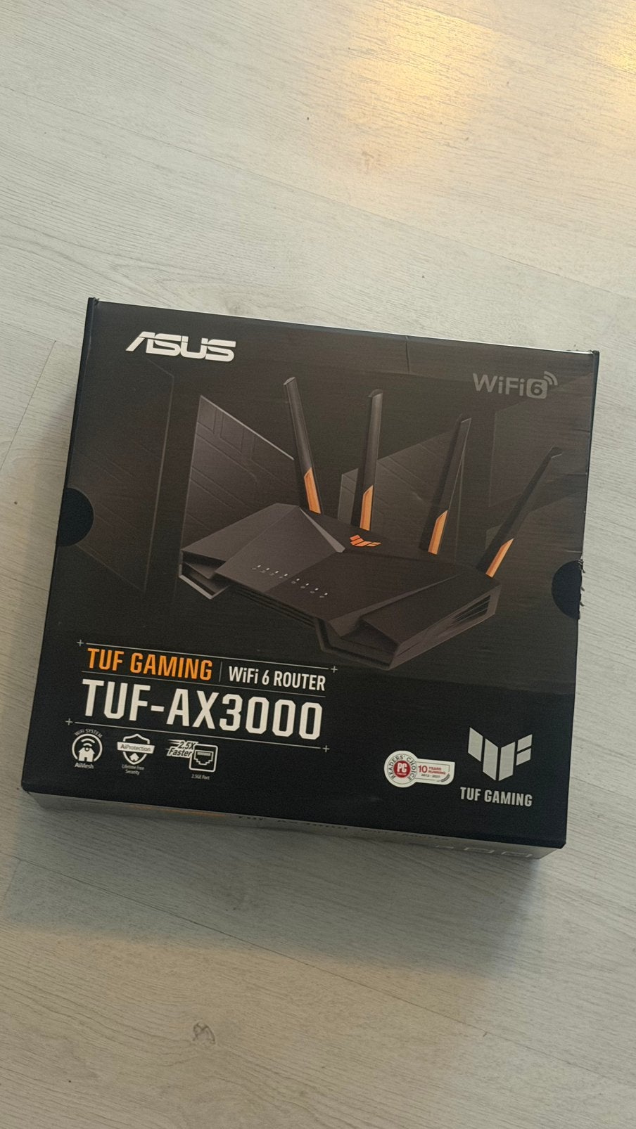 Asus TUF AX-3000 Gaming router, Ophalen of Verzenden, Gebruikt, Router
