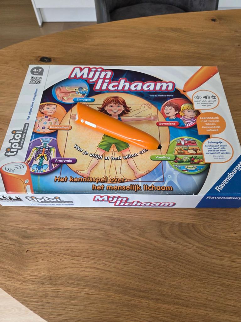 Tiptoi Mijn Lichaam MET stift, Kinderen en Baby's, Speelgoed | Educatief en Creatief, Ophalen of Verzenden, Zo goed als nieuw
