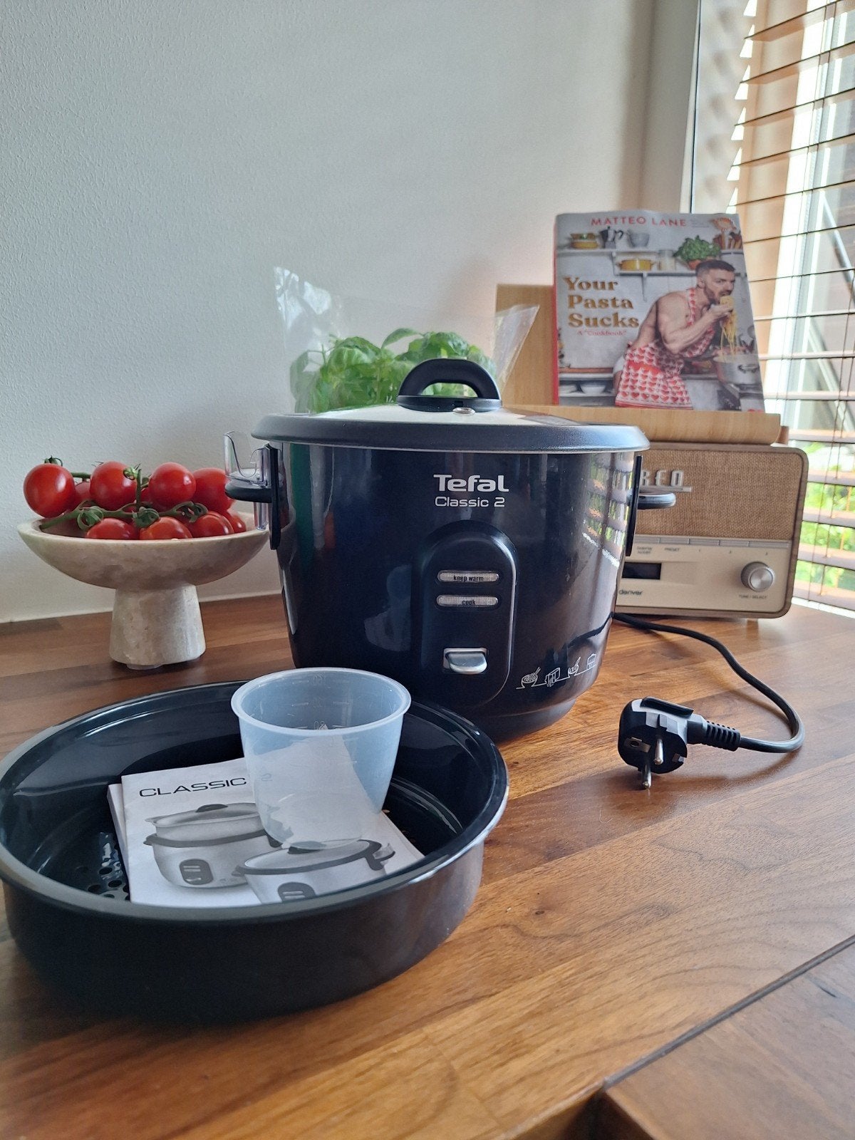 Tefal Classic 2 Rijstkoker met stoomfunctie, Ophalen, Zo goed als nieuw