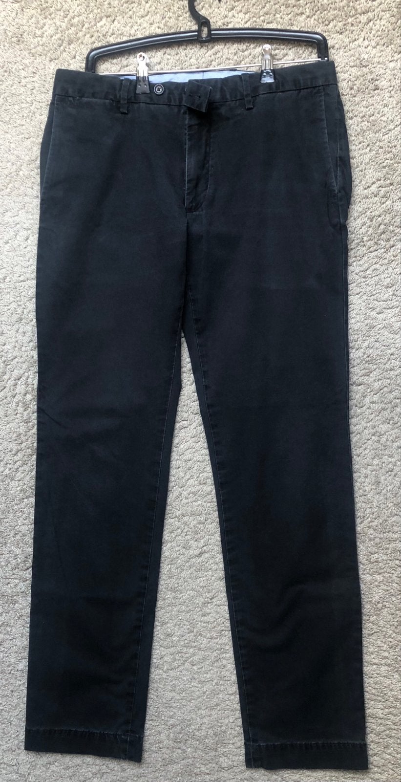 Polo Ralph Lauren Slim Stretch Chino Broek Zwart Maat 32/32, Kleding | Heren, Ophalen of Verzenden, Zo goed als nieuw, Overige maten