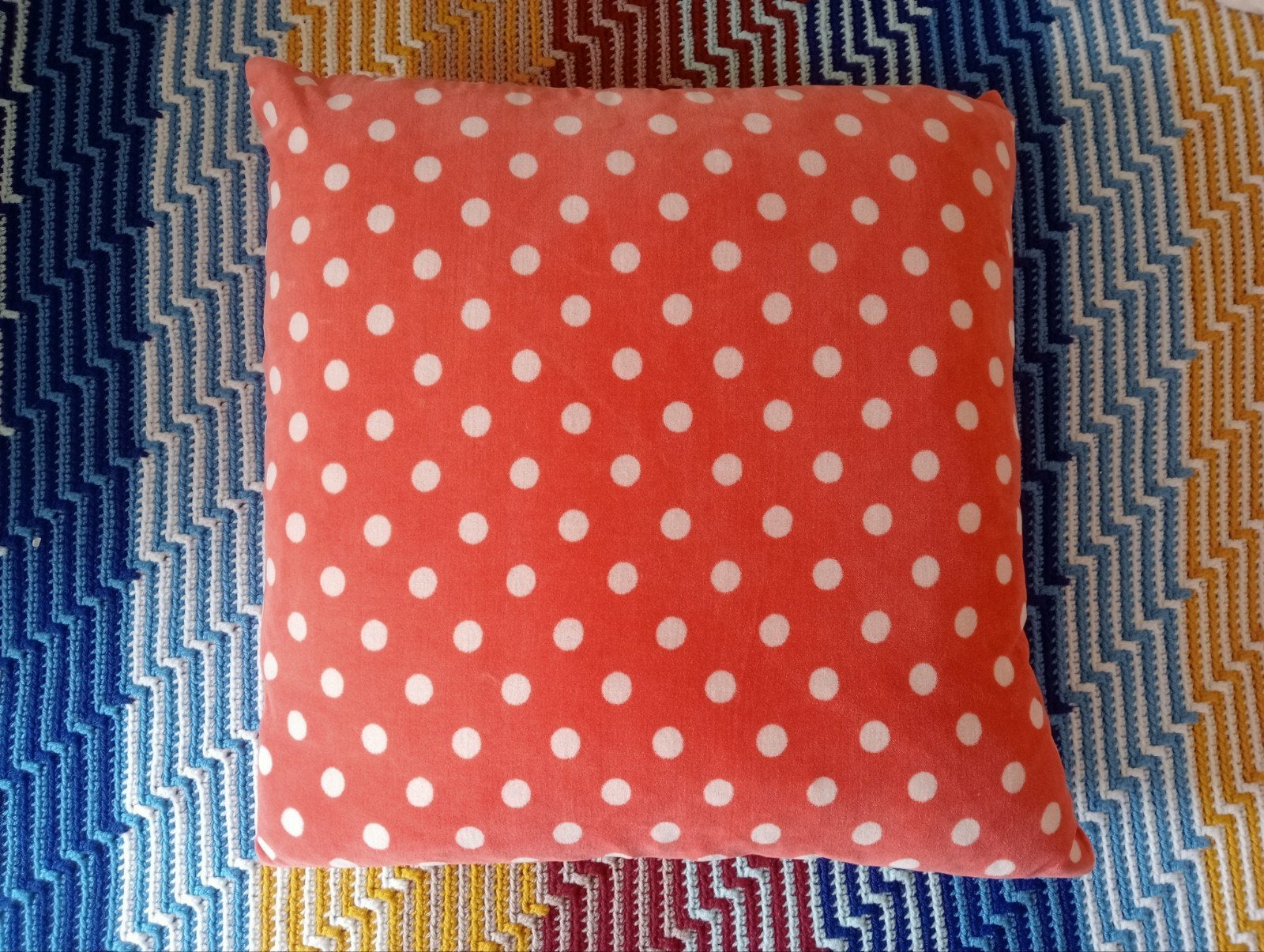 Kussen 50 x 50 cm, Ophalen of Verzenden, Rood, Vierkant