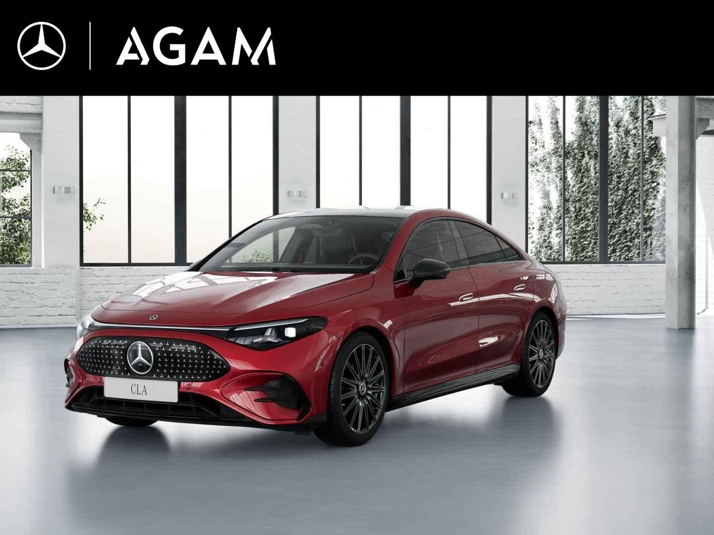 Mercedes-Benz CLA electric 200 Business Solution AMG 58 kWh, Auto's, Automaat, CLA, Achterwielaandrijving, Zwart