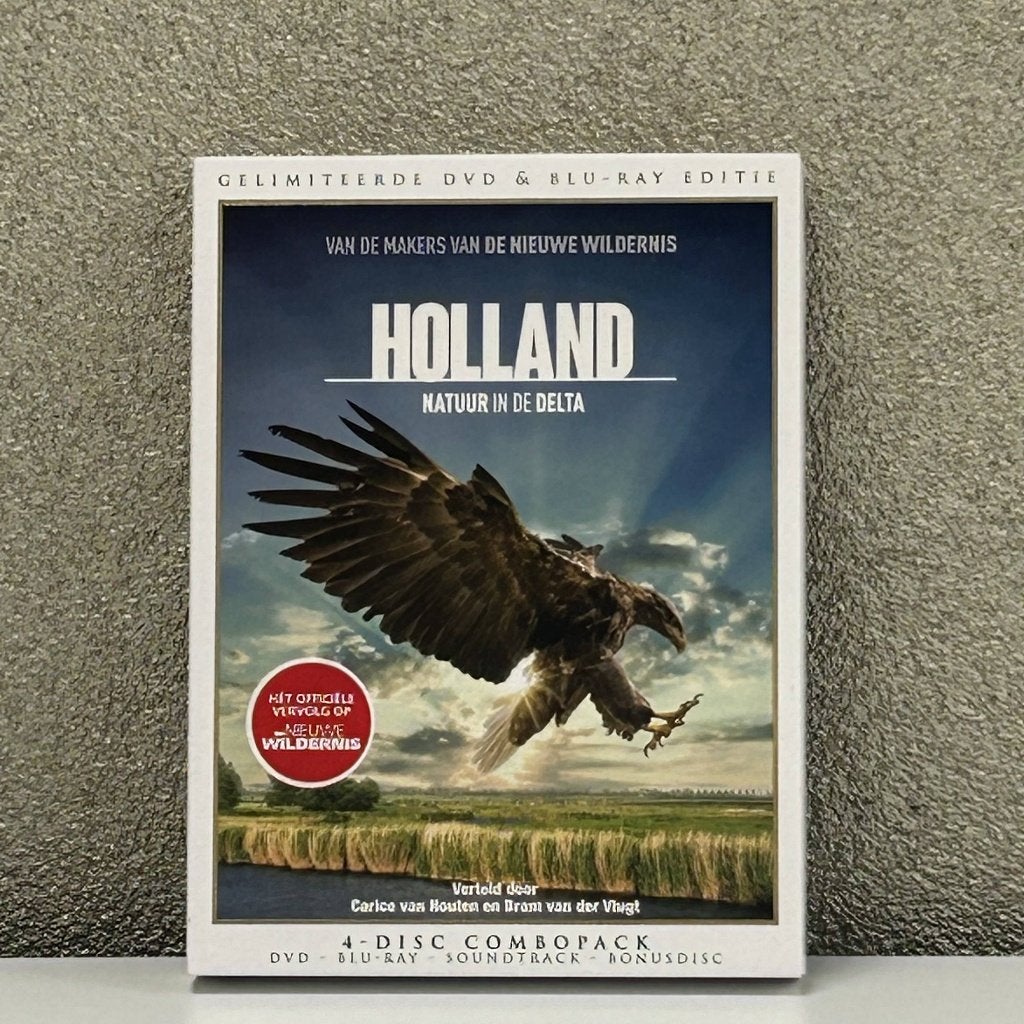 Blu-Ray HD "Holland Natuur in de Delta" - nieuw, Boxset, Verzenden, Alle leeftijden, Nederlands