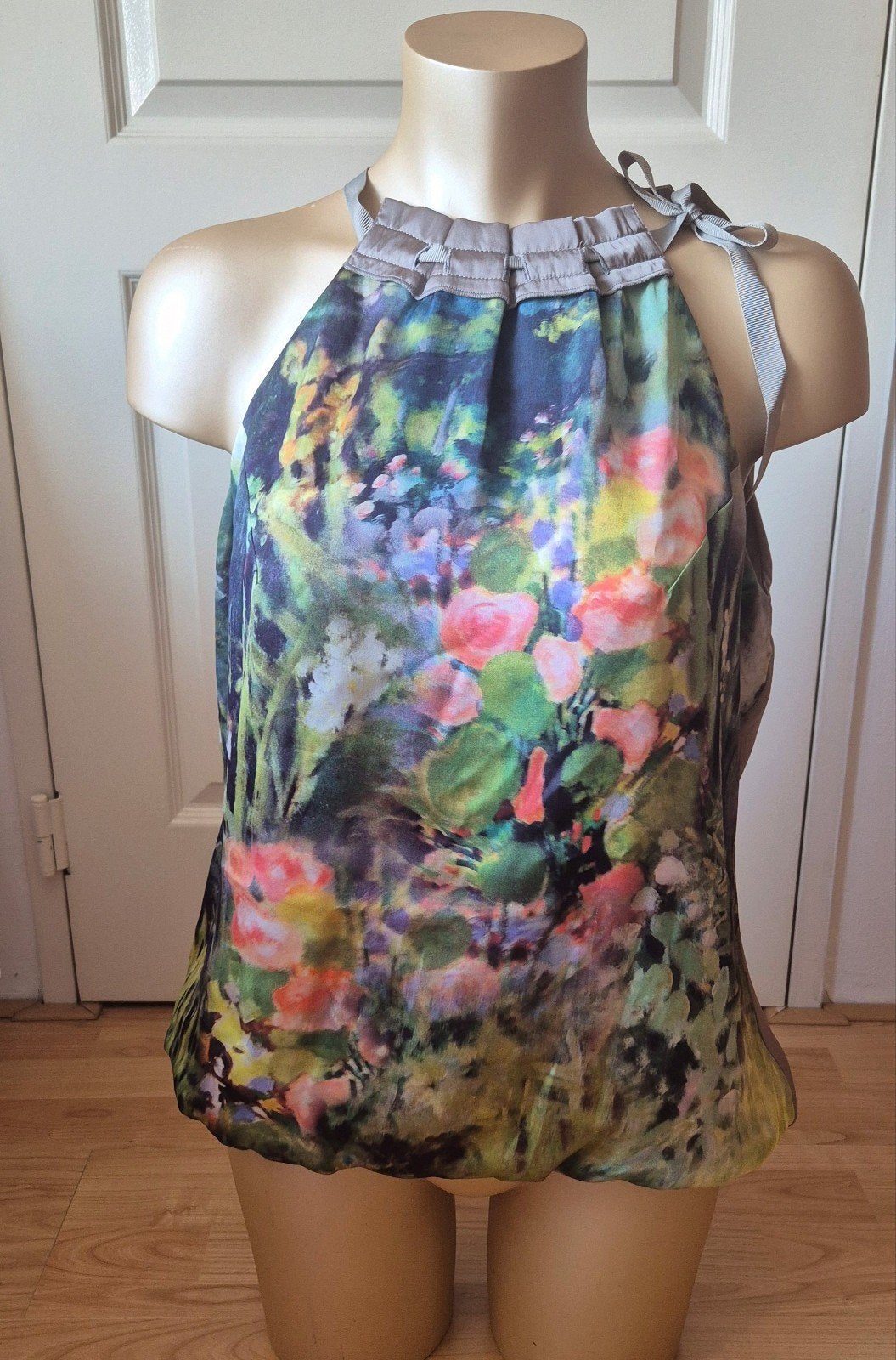 Steps every day chic top / blouse XL bloemenprint nieuwstaat, Meerkleurig, Maat 46/48 (XL) of groter, Ophalen of Verzenden, Zo goed als nieuw
