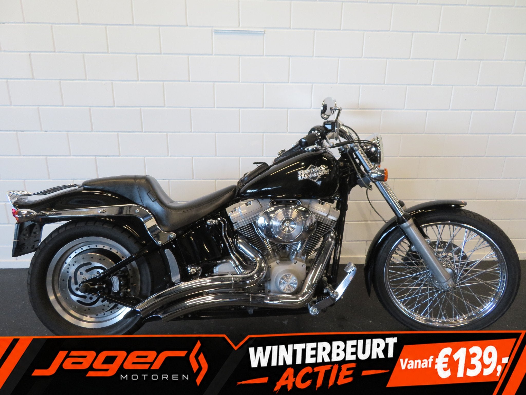 Harley-Davidson FXSTI SOFTAIL SPECIAL VOL OPTIES! (bj 2004), Motoren, Chopper, Gebruikt, Bedrijf