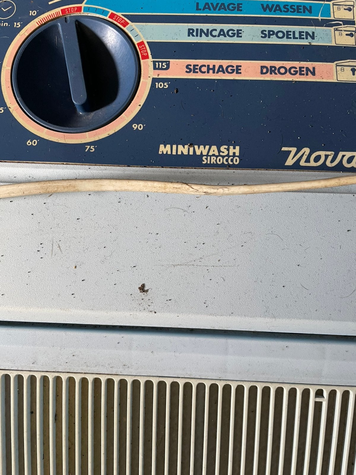 Miniwasmachine, Ophalen, Minder dan 85 cm, Bovenlader, Kort programma