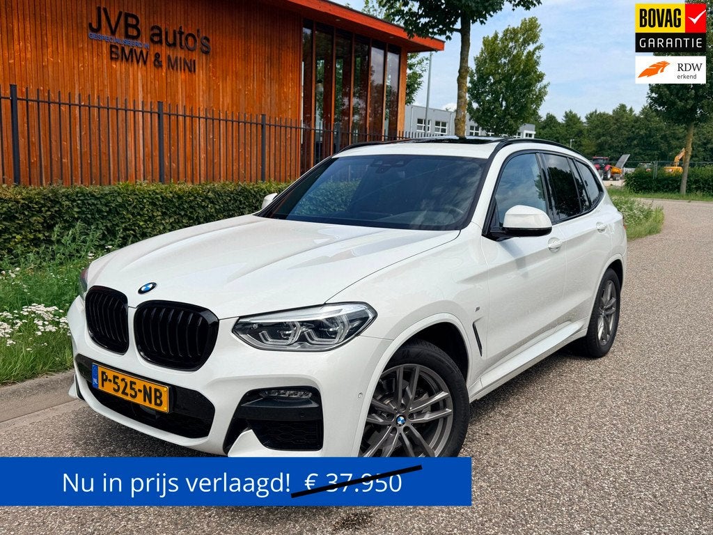 BMW X3 XDrive20i M-sport, panoramadak, trekhaak, ACC, Auto's, Automaat, Gebruikt, 4 cilinders, Met garantie (alle)