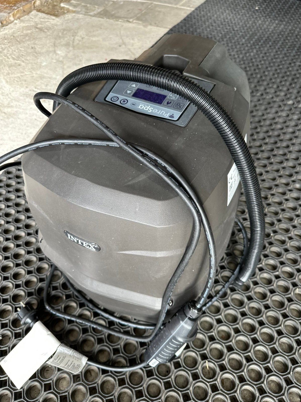 Intex spa pomp unit voor Greywood Deluxe Spa 4-en 6-persoons, Ophalen, Gebruikt, Pomp, Opblaasbaar