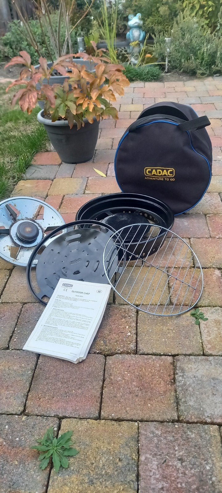 Cadac Outdoor Chef Gas BBQ - Compact en Draagbaar, Ophalen, Gebruikt, Cadac