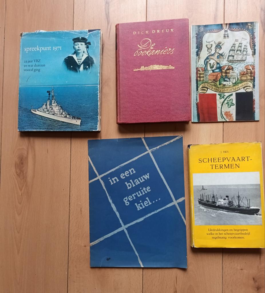 Boeken over scheepvaart etc., Ophalen of Verzenden, Gebruikt