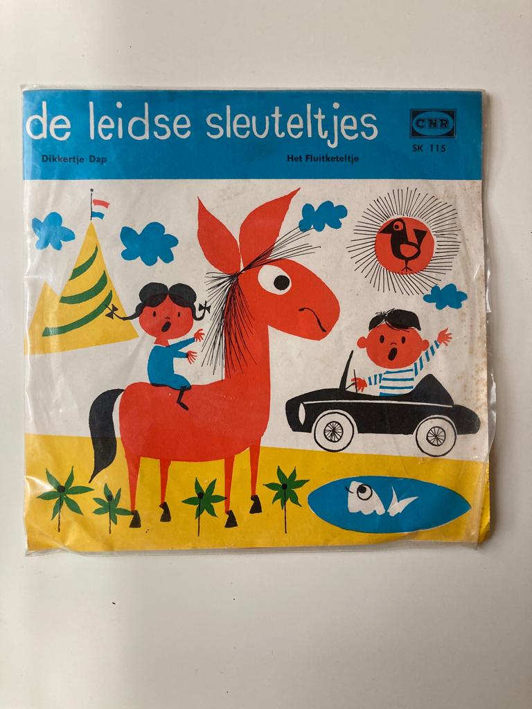 De Leidse Sleuteltjes: Dikkertje Dap/Het Fluitketeltje -rood, Cd's en Dvd's, Vinyl Singles, Gebruikt, Colored vinyl, Single, 1960 - 1969