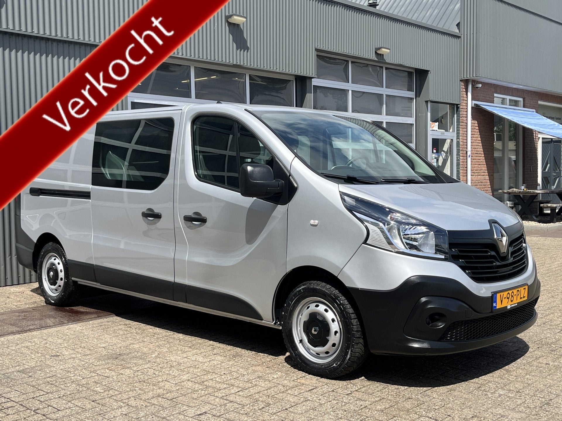 Renault Trafic 1.6 dCi L2H1 DC Marge Btw /Bpm vrij Airco Cru, Voorwielaandrijving, Gebruikt, 4 cilinders, Renault