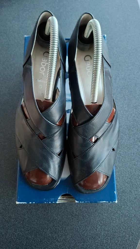 Dames schoenen maat 5,5 merk Gabor comfort zgan, Zwart, Ophalen of Verzenden, Zo goed als nieuw, Schoenen met hoge hakken