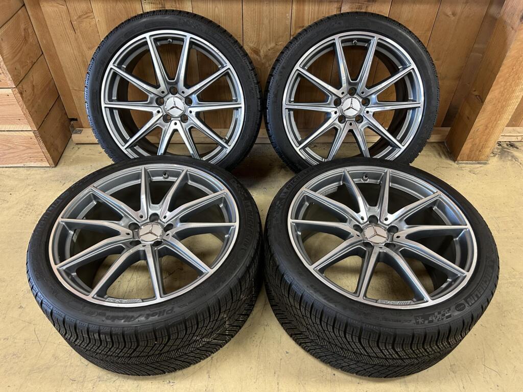 Mercedes GT AMG velgen 19/20inch 5x112 Breedset winterbanden, Auto-onderdelen, Banden en Velgen, Ophalen, Gebruikt, 295 mm, Banden en Velgen