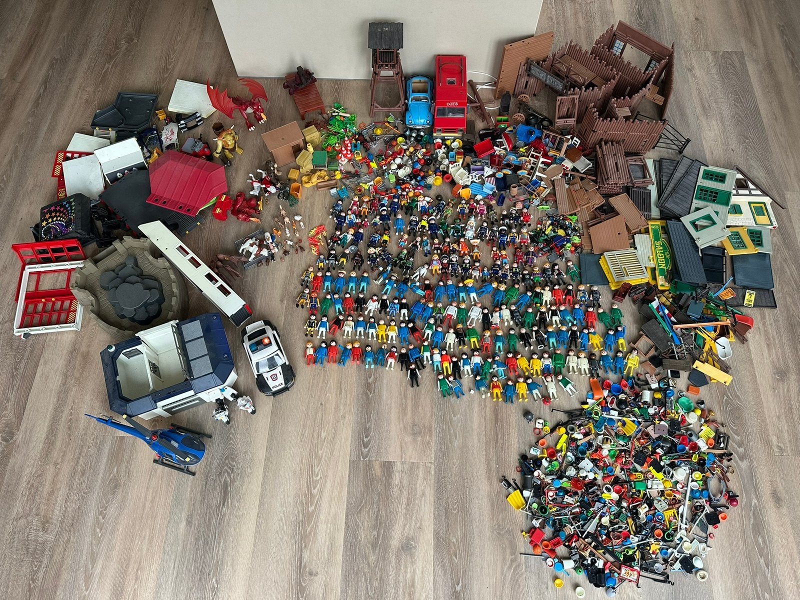 Grote Playmobil verzameling, Kinderen en Baby's, Ophalen, Gebruikt, Losse onderdelen