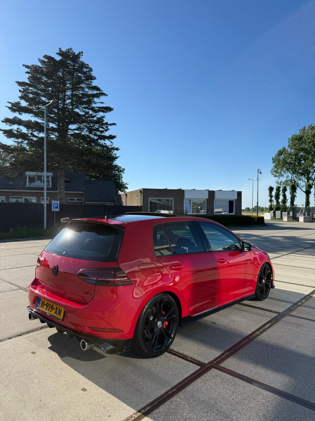 Volkswagen Golf TCR 2.0 TSI 290pk 7-DSG 2019 Rood, Auto's, Volkswagen, 1330 kg, 4 cilinders, 1984 cc, Geïmporteerd