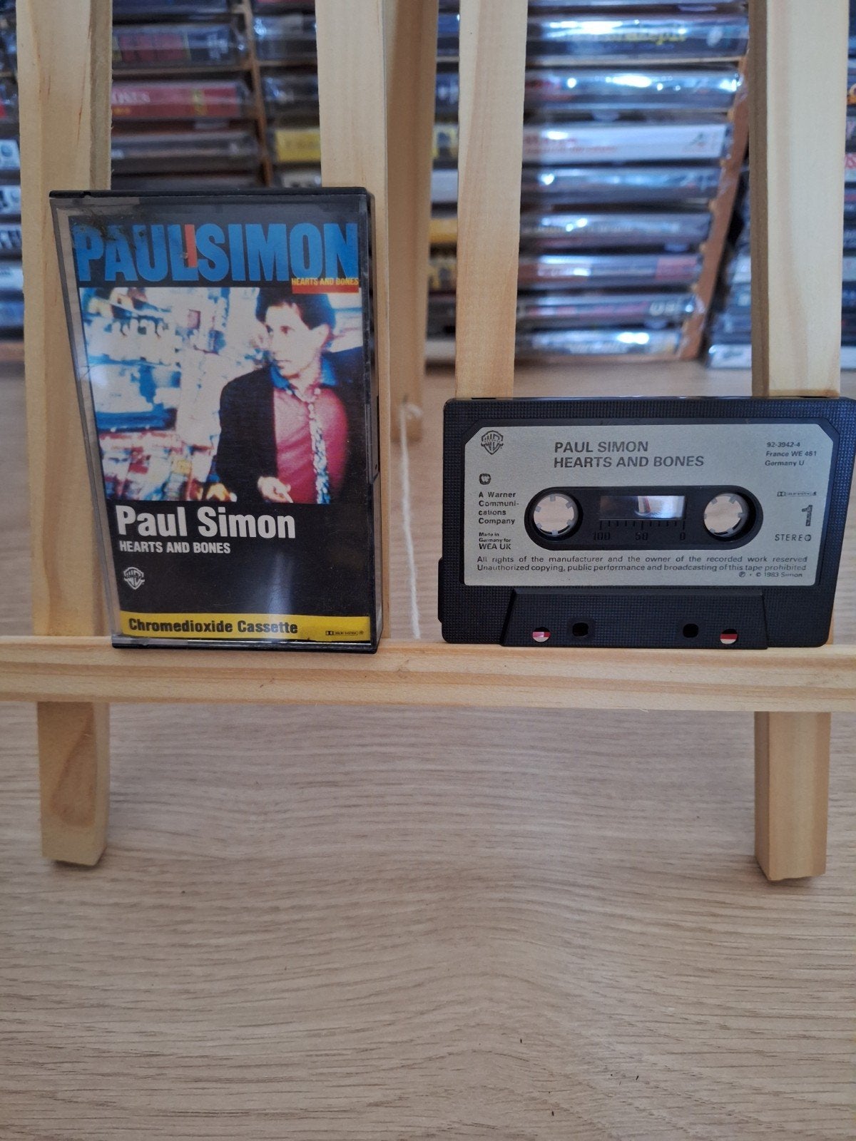 Paul Simon - Hearts and Bones (Cassette), Gebruikt, 1 bandje, Ophalen of Verzenden, Origineel