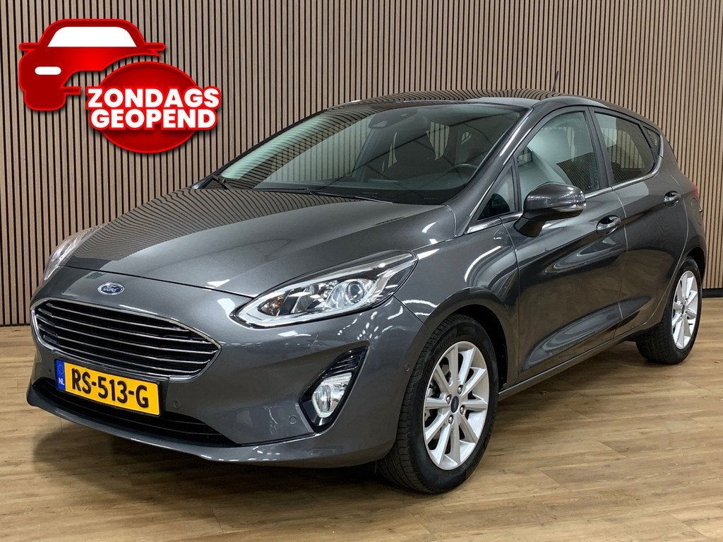 Ford Fiesta 1.0 EcoBoost Titanium|Camera|83000KM|LED|, Voorwielaandrijving, Gebruikt, 580 kg, 100 pk