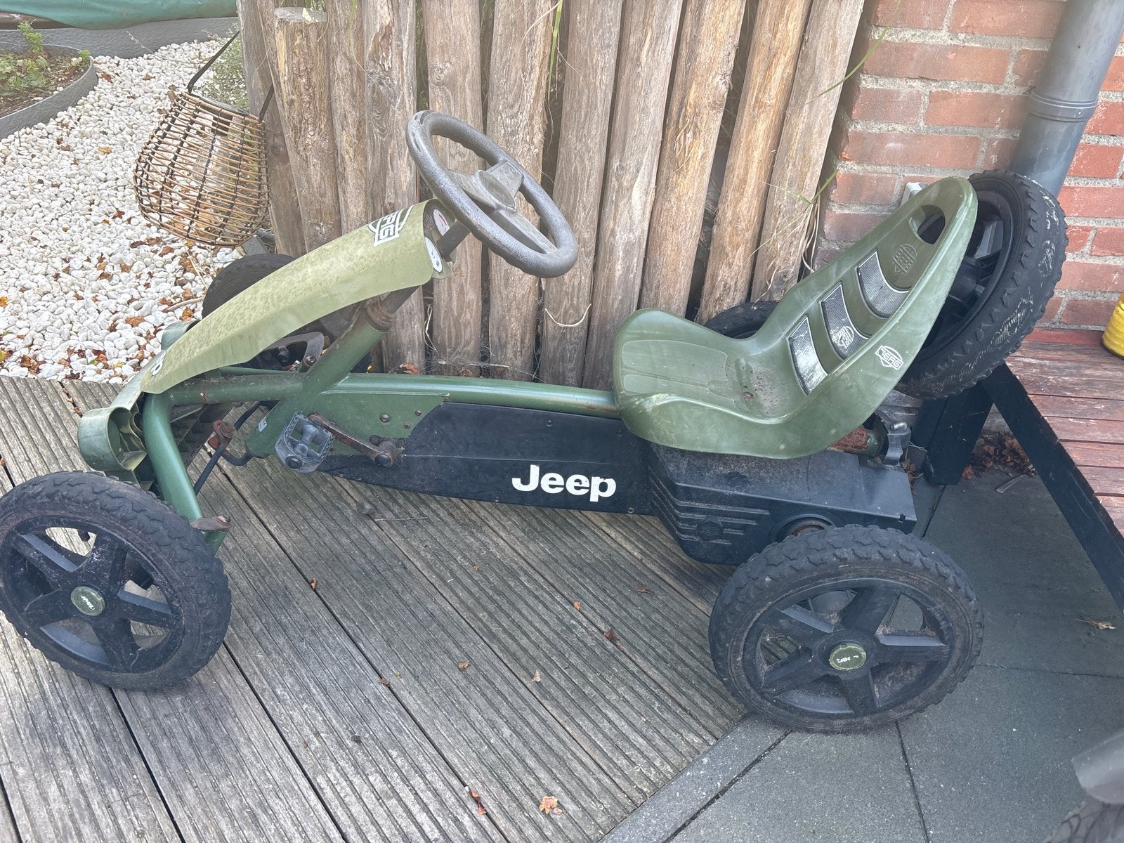 Berg skelter Jeep, Kinderen en Baby's, Speelgoed | Buiten | Skelters, Ophalen, Gebruikt, Berg, Vrijloopautomaat