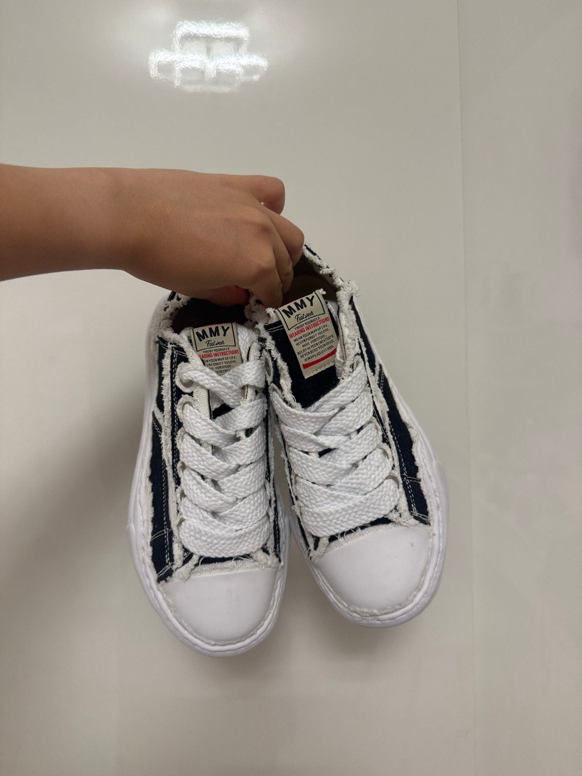 MMY Maison Mihara Yasuhiro Sneakers Zwart/Wit, Ophalen of Verzenden, Nieuw, Zwart, Sneakers of Gympen