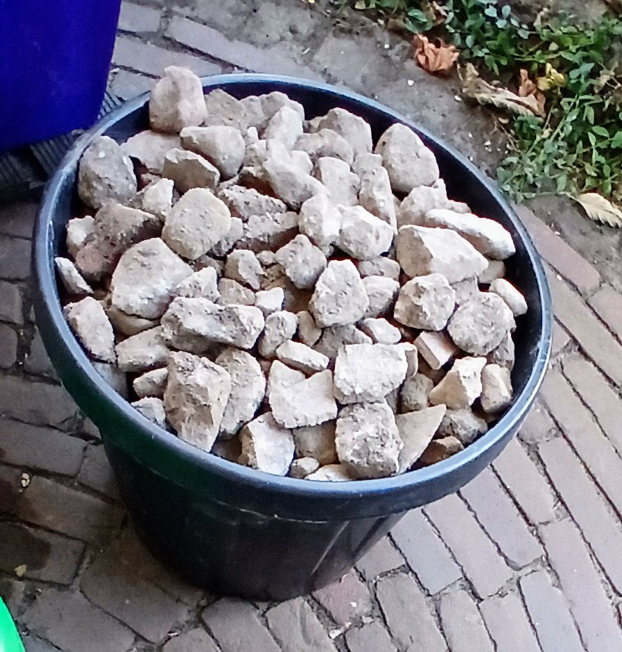Puin, Ophalen, Gebruikt