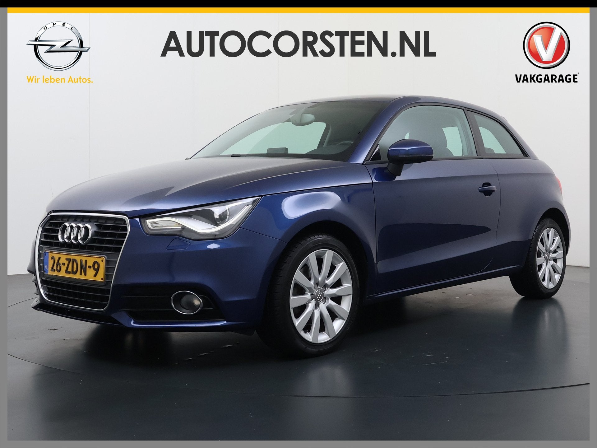 Audi A1 1.4T 123PK Navi Connect Pdc Climate Control Cruise C, Auto's, Voorwielaandrijving, Euro 5, Stof, Zwart