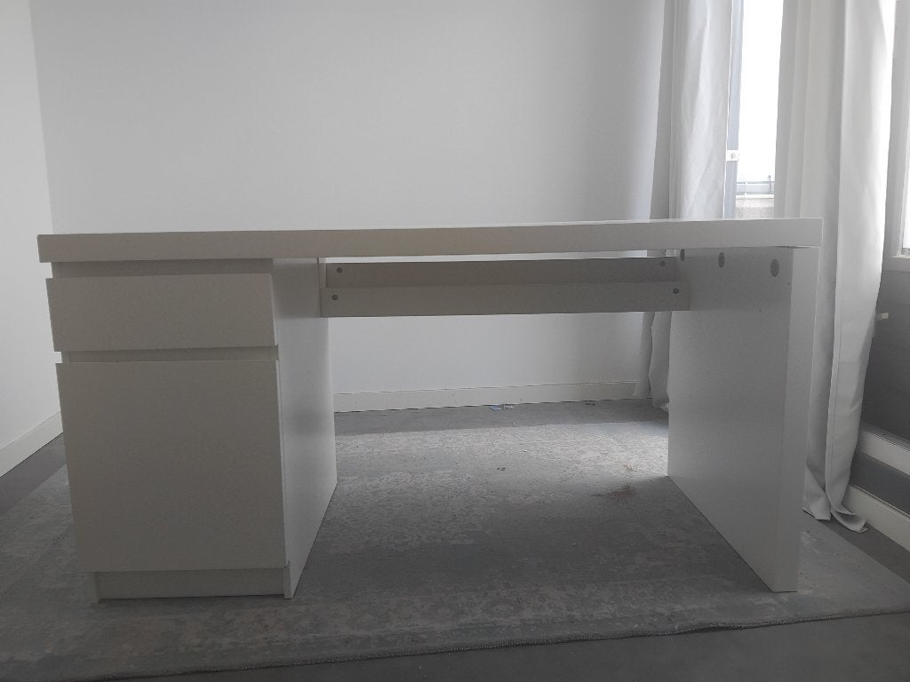Ikea bureau Malm, Ophalen, Scandinavisch, Zo goed als nieuw, IKEA