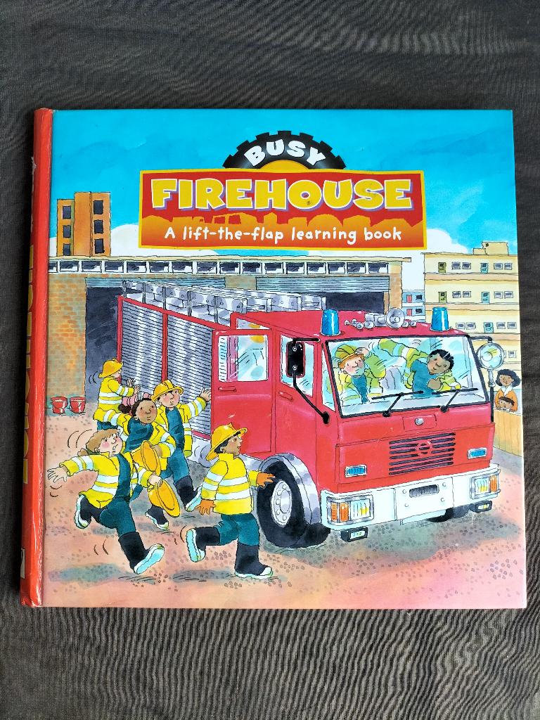 Busy Firehouse - A lift-the-flap learning book, Ophalen of Verzenden, Zo goed als nieuw, Fictie