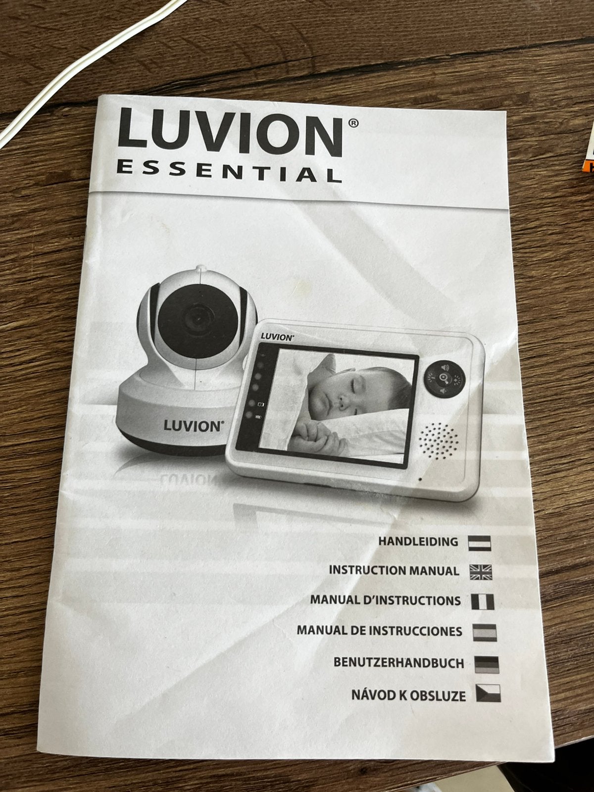 Te koop luvion babyfoon, Kinderen en Baby's, Babyfoons, Ophalen, Gebruikt